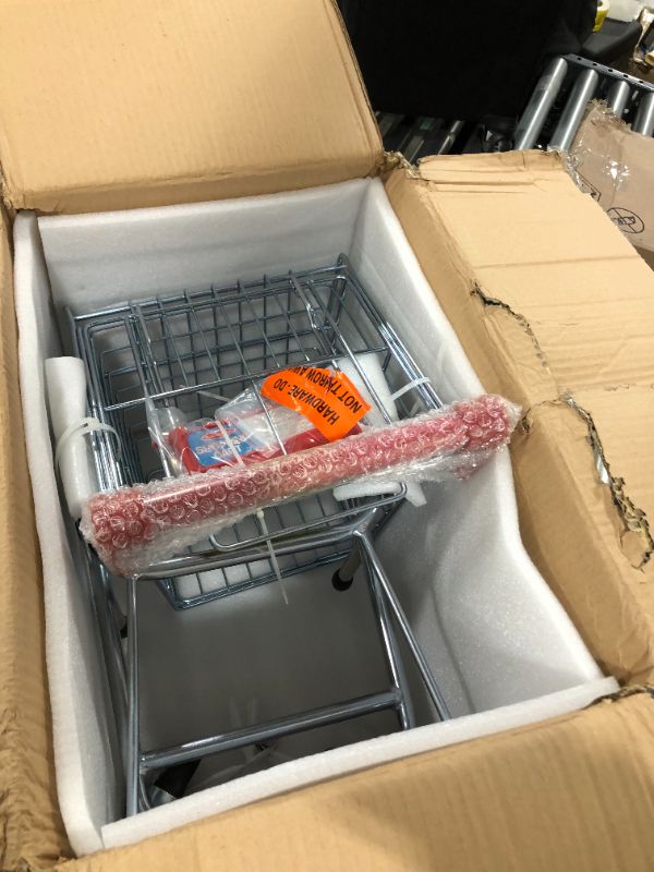 Photo 2 of Melissa & Doug Toy Shopping Cart With Sturdy Metal Frame
