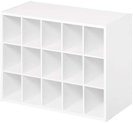 Photo 1 of Closetmaid 898300 15-Cube White Laminated Organizer - Quantity 1
