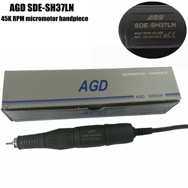 Photo 1 of Dental 45K RPM Micromotor Handpiece AGD SDE-SH37LN for Marathon N8 Micro Motor