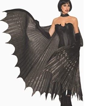 Photo 1 of Forum Novelties Adult Adult Theatrical Bat Wings Costume, Black, One Size US
JUST THE WINGS 