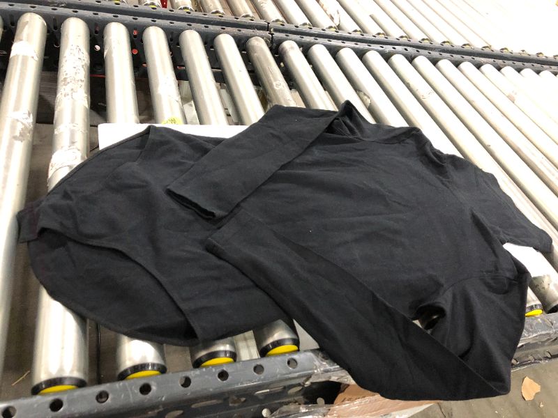 Photo 2 of American Apparel womens Cotton 2x2 Turtleneck Long Sleeve Bodysuit...MEDIUM...

