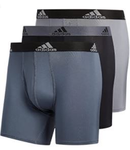 Photo 1 of adidas Men's Performance Boxer Brief Underwear (3-Pack), Medium
