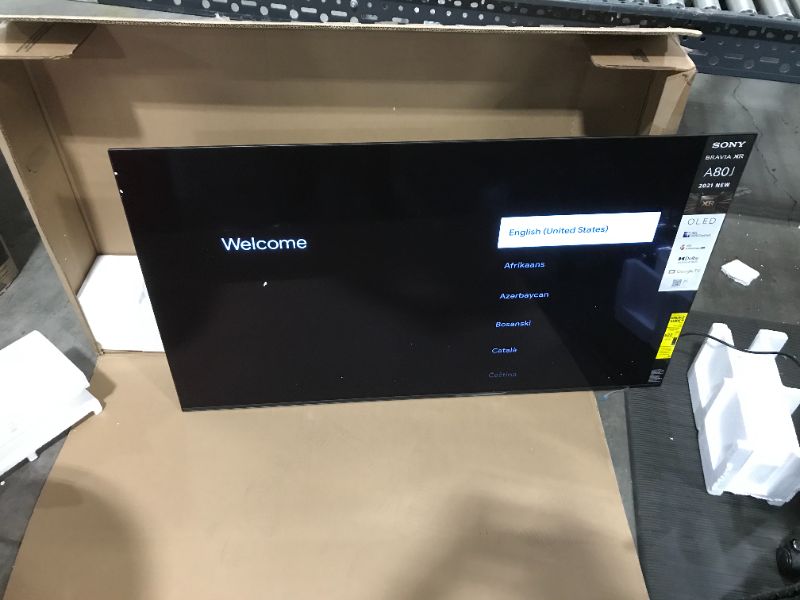Photo 2 of Sony A80J 55 Inch TV: BRAVIA XR OLED 4K Ultra HD Smart Google TV with Dolby Vision HDR and Alexa Compatibility XR55A80J- 2021 Model
