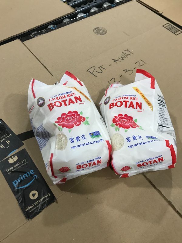 Photo 2 of 2 Pack  Botan, Calrose Rice, 5 lb