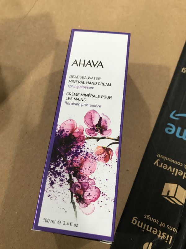 Photo 2 of AHAVA Mineral Hand Cream, Spring Blossom, 3.4 Fl Oz