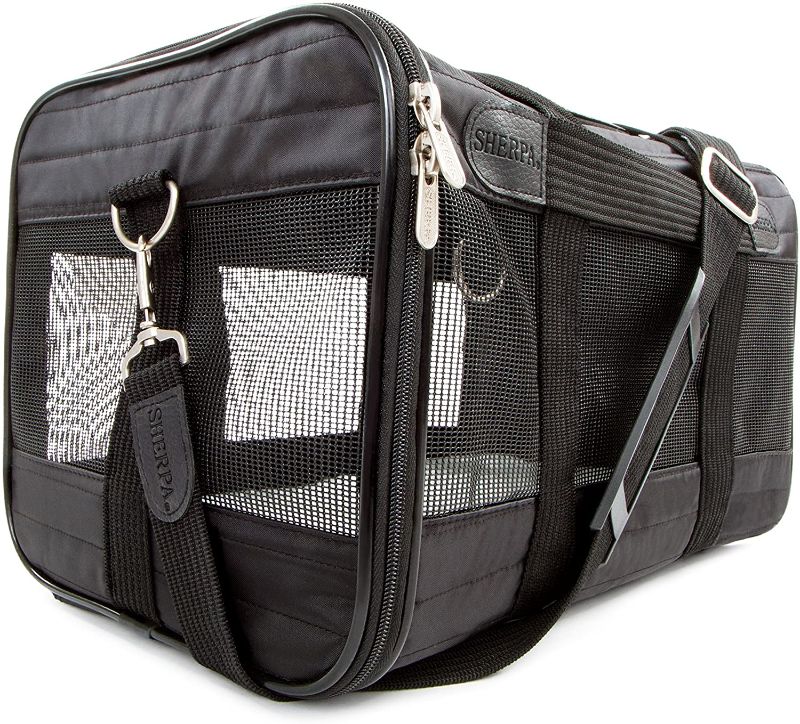 Photo 1 of Sherpa Original Deluxe Black Pet Carrier Large