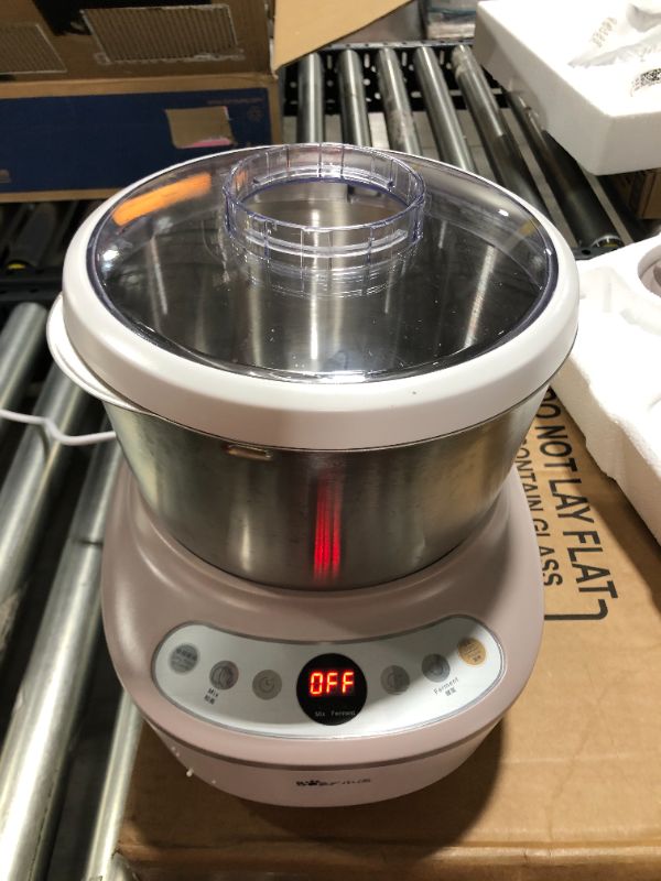 Photo 2 of Bear HMJ-A50B1 Dough Maker with Ferment Function, Microcomputer Timing, Face-up Touch Panel, 4.5Qt, 304 Stainless Steel
