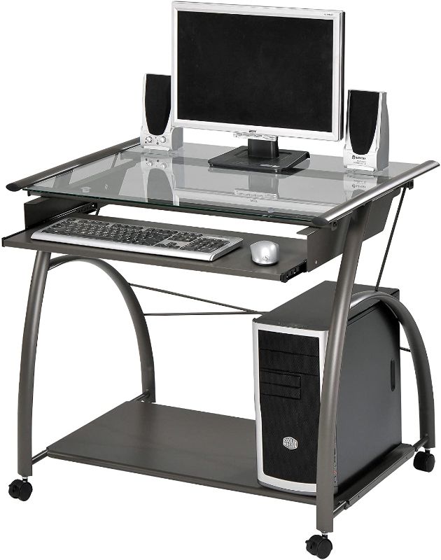 Photo 1 of ACME Vincent Computer Desk - 00118 - Pewter