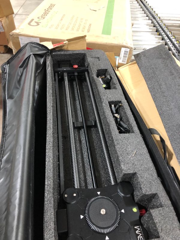 Photo 3 of GVM Great Video Maker Camera Motorized Slider,48"/120CM,Automatic Round Trip,Time Lapse,Panoramic Shooting,Video Capture,Slider Smooth and Stable,with Battery