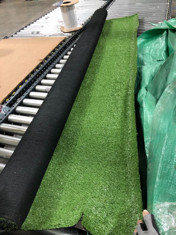 Photo 2 of GL Artificial Grass Mats Lawn Carpet Customized Sizes, Synthetic Rug Indoor Outdoor Landscape, Fake Faux Turf for Decor 7FTX12FT(84 Square FT)