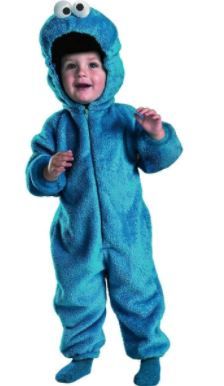 Photo 1 of Child (4-6) Cookie Monster Deluxe Costume, 2T