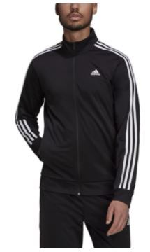 Photo 1 of adidas Men's Essentials Warm-Up 3-Stripes Track Top, Large