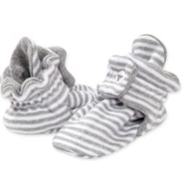 Photo 1 of Burt's Bees Baby Unisex Baby Booties, Organic Cotton Adjustable Infant Shoes...0-3 MONTHS...
