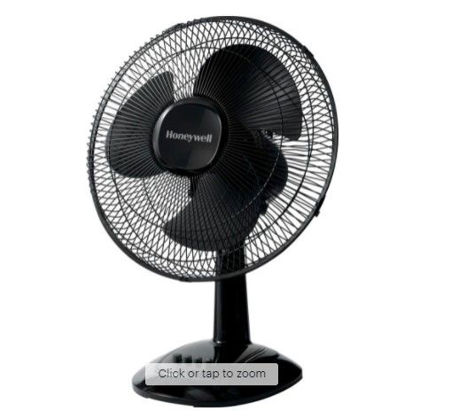 Photo 1 of Honeywell - Comfort Control 12" Personal Fan - Black