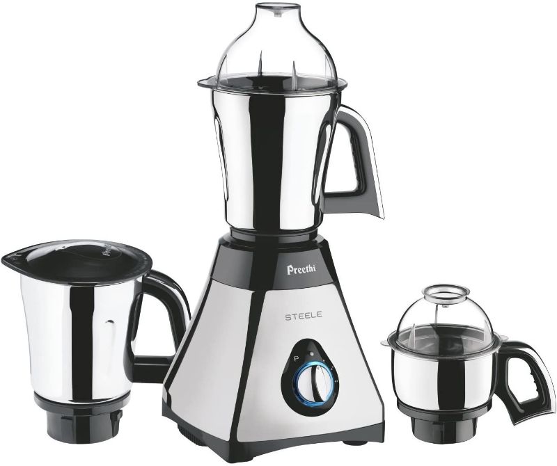 Photo 1 of Preethi Mixer Grinder, 13 x 8.6 x 12.5 inches, Black, Silver