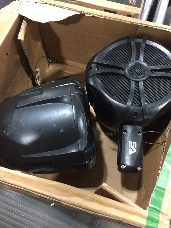 Photo 2 of 2 Pack 10" Marine Tower Speakers 