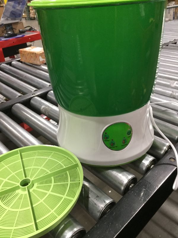 Photo 1 of Bean Sprouts Machine, LED Display Time Control, Intelligent Automatic Bean Sprouts Maker, 2 Layers Function Large Capacity 