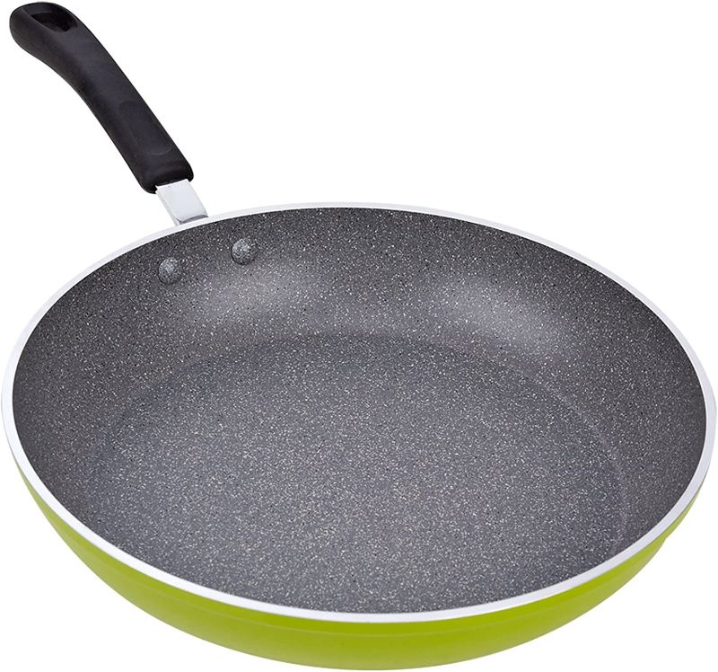 Photo 1 of Cook N Home Saute Fry Pan, 12-inch, Green