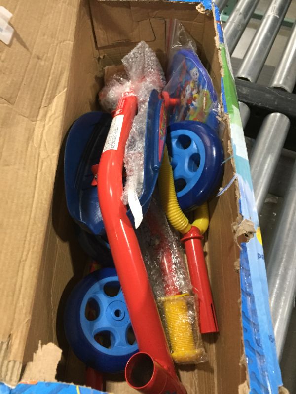 Photo 2 of PlayWheels Paw Patrol 3-Wheel Scooter,Blue/Red