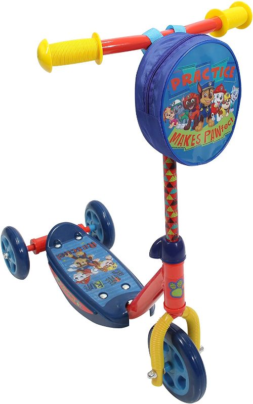 Photo 1 of PlayWheels Paw Patrol 3-Wheel Scooter,Blue/Red