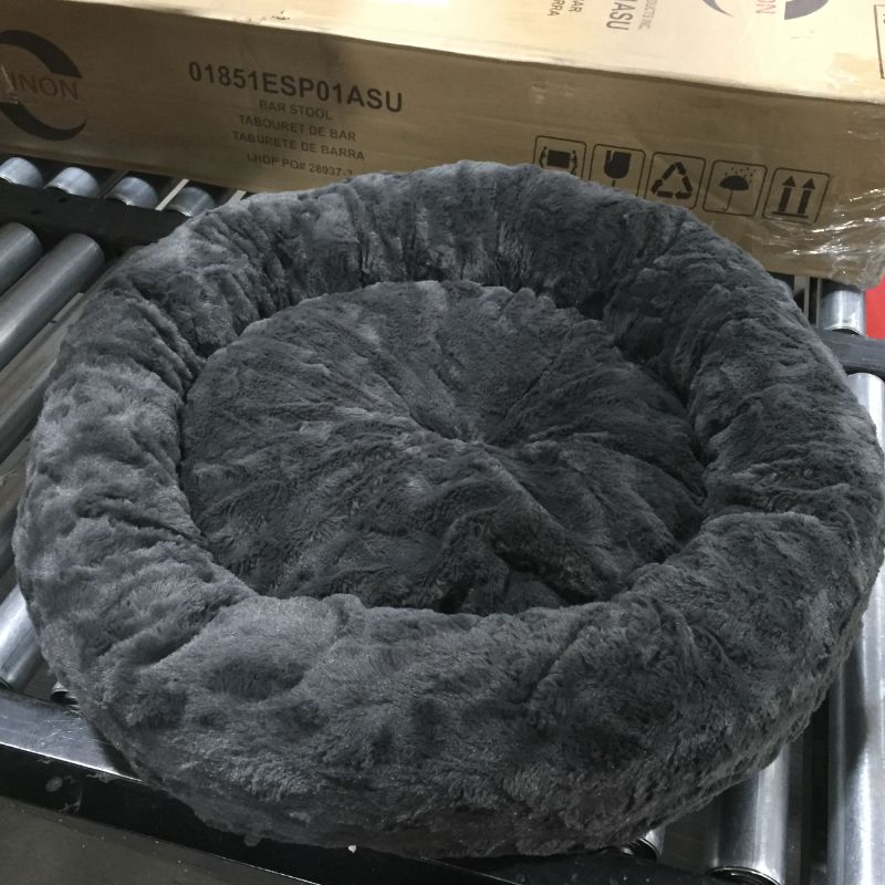 Photo 2 of Best Friends by Sheri The Original Calming Donut Cat and Dog Bed in Shag or Lux Fur, Machine Washable, small