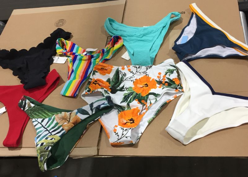 Photo 1 of 8 PACK!!!! women's swim suit bottoms bundle!!!!!!! all size small