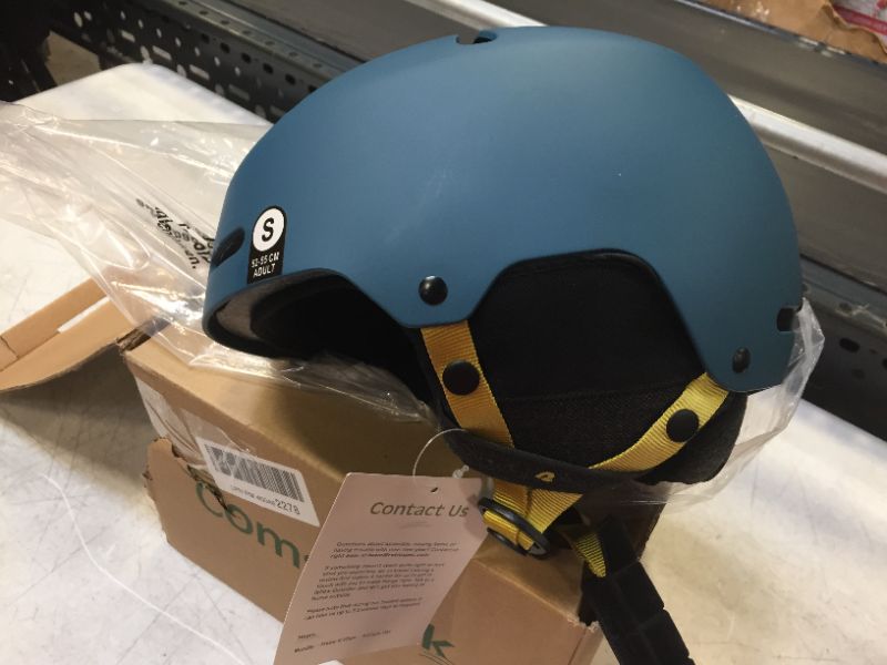 Photo 2 of RETROSPEC Comstock Ski & Snowboard Helmet SUPERIOR BLUE Adult S Small Adjustable