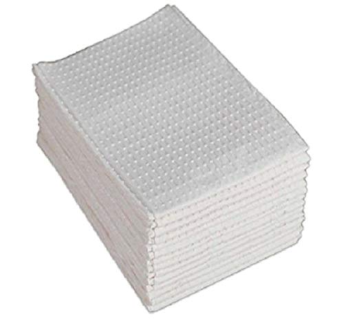 Photo 1 of Avalon Papers Professional Towels, White, 13" X 18" (Pack of 500) - Waffle Embossed - 3-Ply Tissue - Dental Consumables (1001A)
