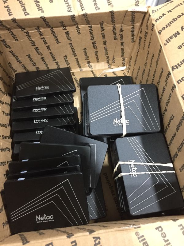 Photo 1 of Box lot - internal SSD cards