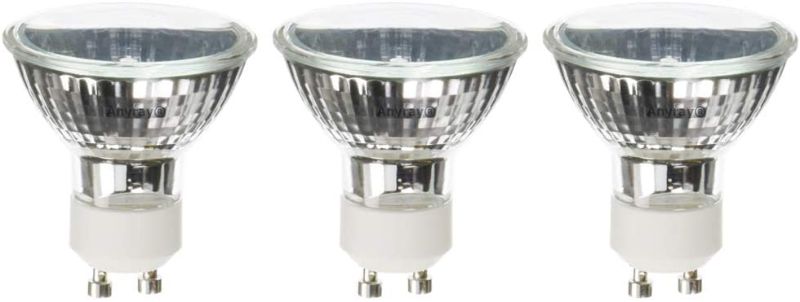 Photo 1 of 3-Pack Replacement for GU10 120v 35W MR-16 Q35MR16 35 Watts JDR C Halogen Bulb Lamp

