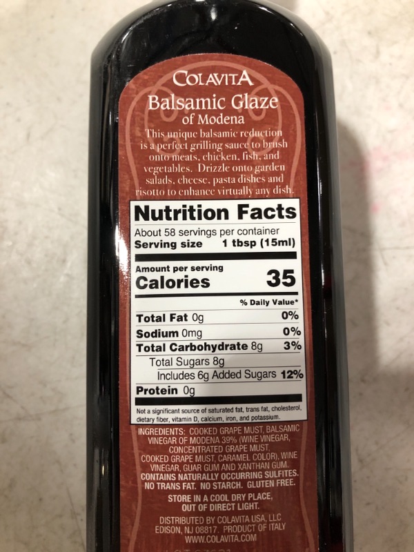 Photo 3 of Colavita Balsamic (Glaze), 29.5 Fl Oz
