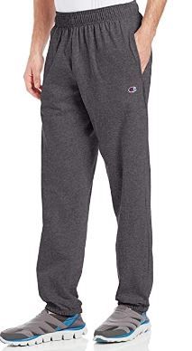 Photo 1 of Champion Men's Lightweight Closed Bottom Jersey Pant Small
