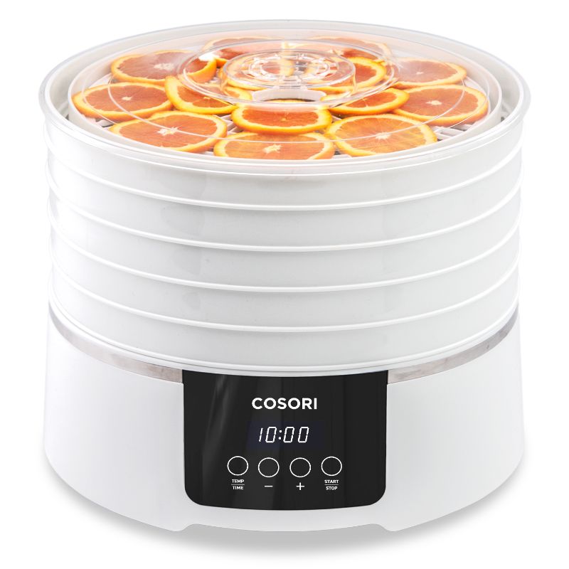 Photo 1 of COSORI Food Dehydrator Machine, Electric Digital Food Dryer for Beef, Jerky, Fruit, Vegetable & Herb, Countdown Timer, Mesh Screen & Fruit Roll Sheet