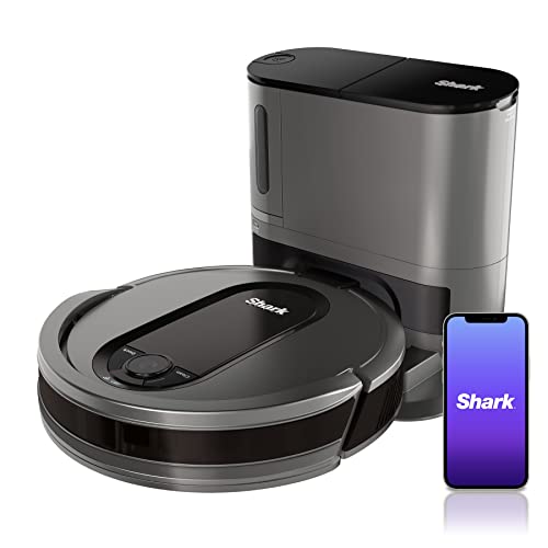 Photo 1 of Shark AV911S EZ Robot Vacuum with Self-Empty Base, Bagless, Row-by-Row Cleaning, Perfect for Pet Hair