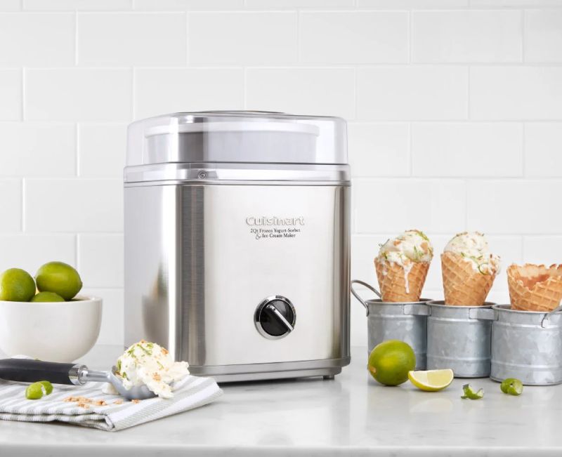 Photo 1 of PURE INDULGENCE™ 2 QUART FROZEN YOGURT-SORBET & ICE CREAM MAKER, RED