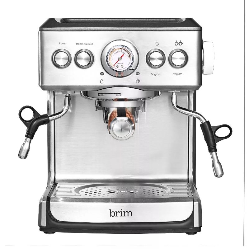 Photo 1 of Brim Ground Espresso Maker - Silver
