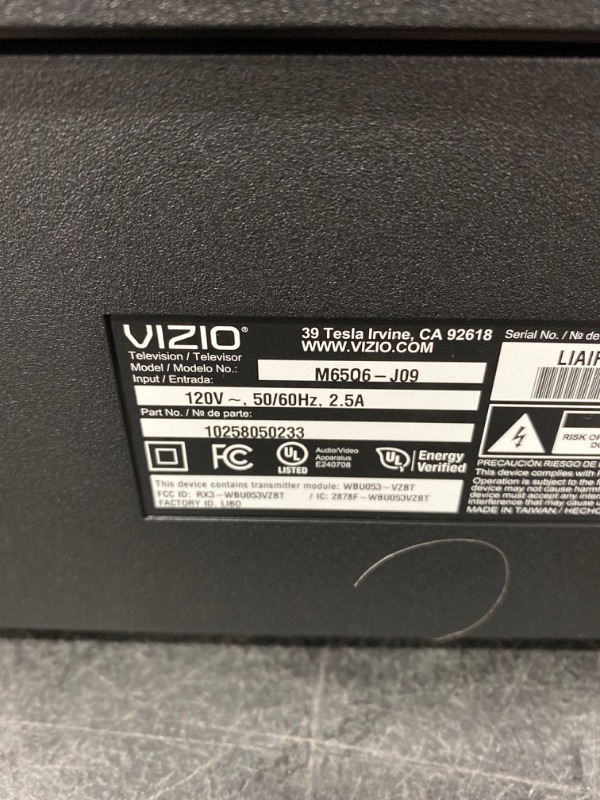 Photo 3 of VIZIO - 65" Class M6 Series Premium Quantum LED 4K UHD Smart TV

