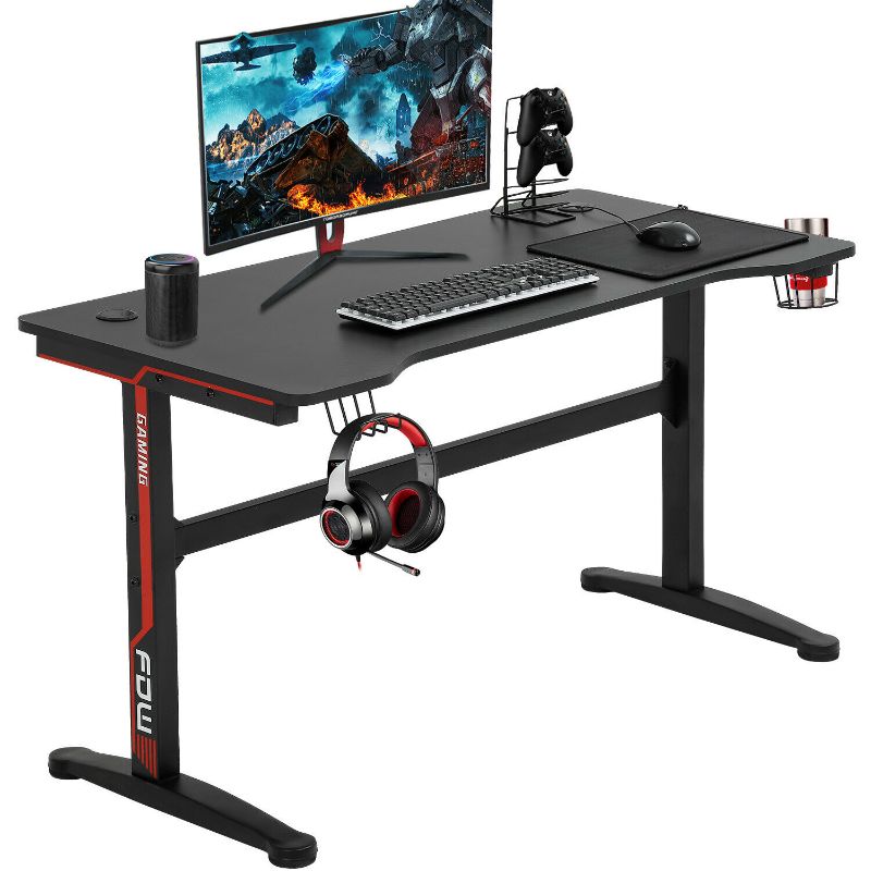 Photo 1 of Gaming Desk Computer Desk Home Office Desk Extra Large Modern Ergonomic PC
