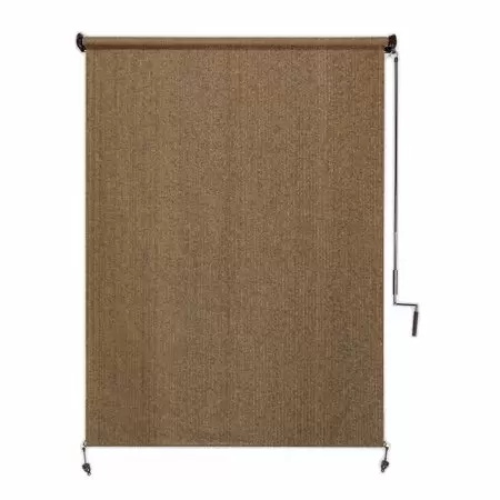 Photo 1 of Coolaroo Exterior Shade, 4-Feet by 8-Feet, Walnut