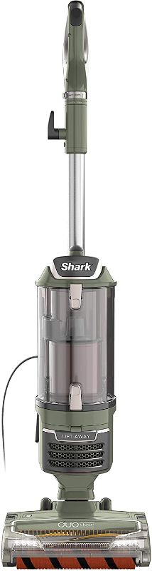 Photo 1 of Shark ZU782 Rotator Lift-Away DuoClean Pro Upright Vacuum with Self-Cleaning Brushroll, DuoClean, HEPA Filter, Headlights, Swivel Steering, Upholstery Tool, Pet Power Brush & Crevice Tool, Sage Green