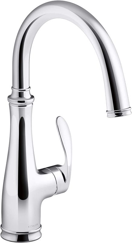 Photo 1 of KOHLER K-29107-CP Bellera Bar Sink Faucet, Polished Chrome