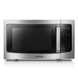 Photo 1 of Toshiba ML-EC42P(SS) Microwave Oven with Healthy Air Fry, Smart Sensor, Easy-to-Clean Stainless