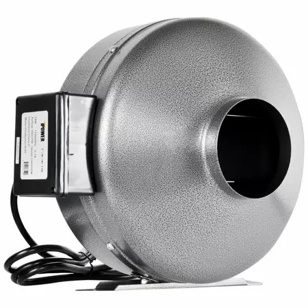 Photo 1 of iPower 8 Inch 750 CFM Inline Duct Ventilation Fan HVAC Exhaust Blower