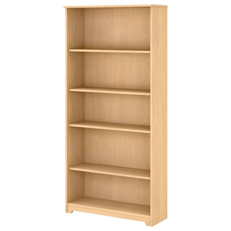 Photo 1 of Bush Cabot 5-Shelf Bookcase in Natural Maple