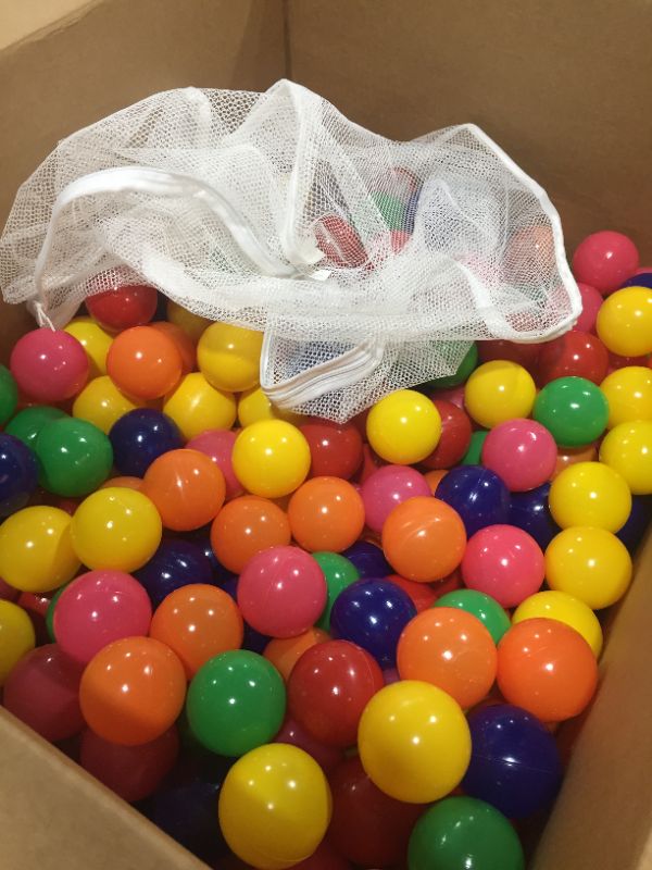 Photo 2 of Ball Pit Balls for Kids, Plastic Refill Balls