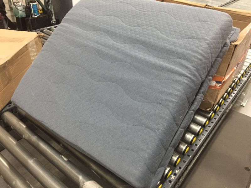 Photo 1 of 75 X 25 INCHES GREY FOLDING PORTABLE MATTRESS, DARK GREY
