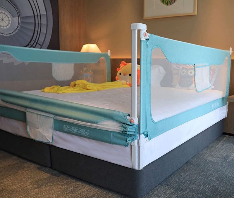 Photo 1 of BabyGuard Bed Rails for Toddlers - Extra Long and Tall