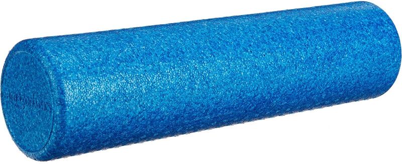 Photo 1 of Amazon Basics High-Density Round Foam Roller for Exercise, Massage, Muscle Recovery - 24", 
