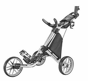 Photo 1 of Caddytek CaddyLite EZ Version 8 3 Wheel Golf Push Cart 