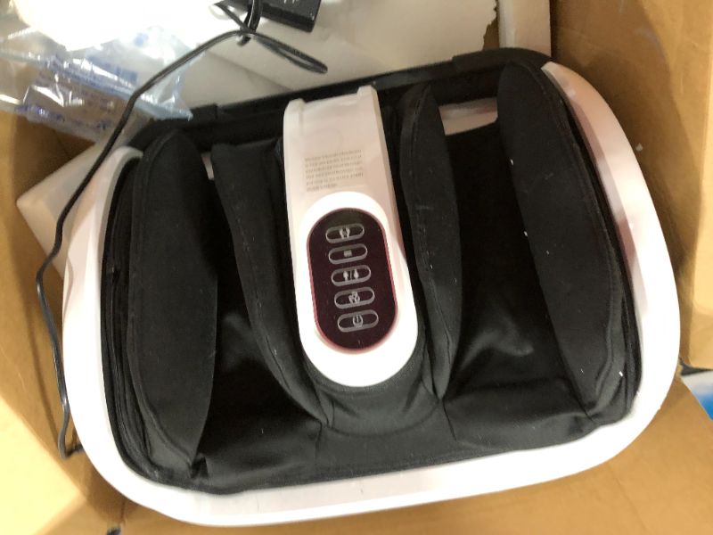 Photo 2 of Cloud Massage Shiatsu Foot Massager Machine -Increases Blood Flow Circulation, Deep Kneading, with Heat Therapy -Deep Tissue, Plantar Fasciitis, Diabetics, Neuropathy
